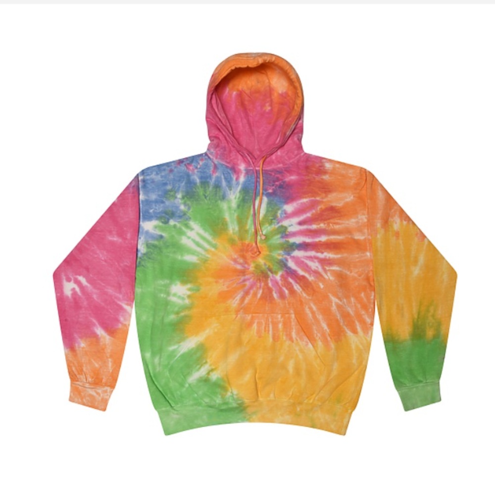 Colorful Tie-Dye Hoodie
